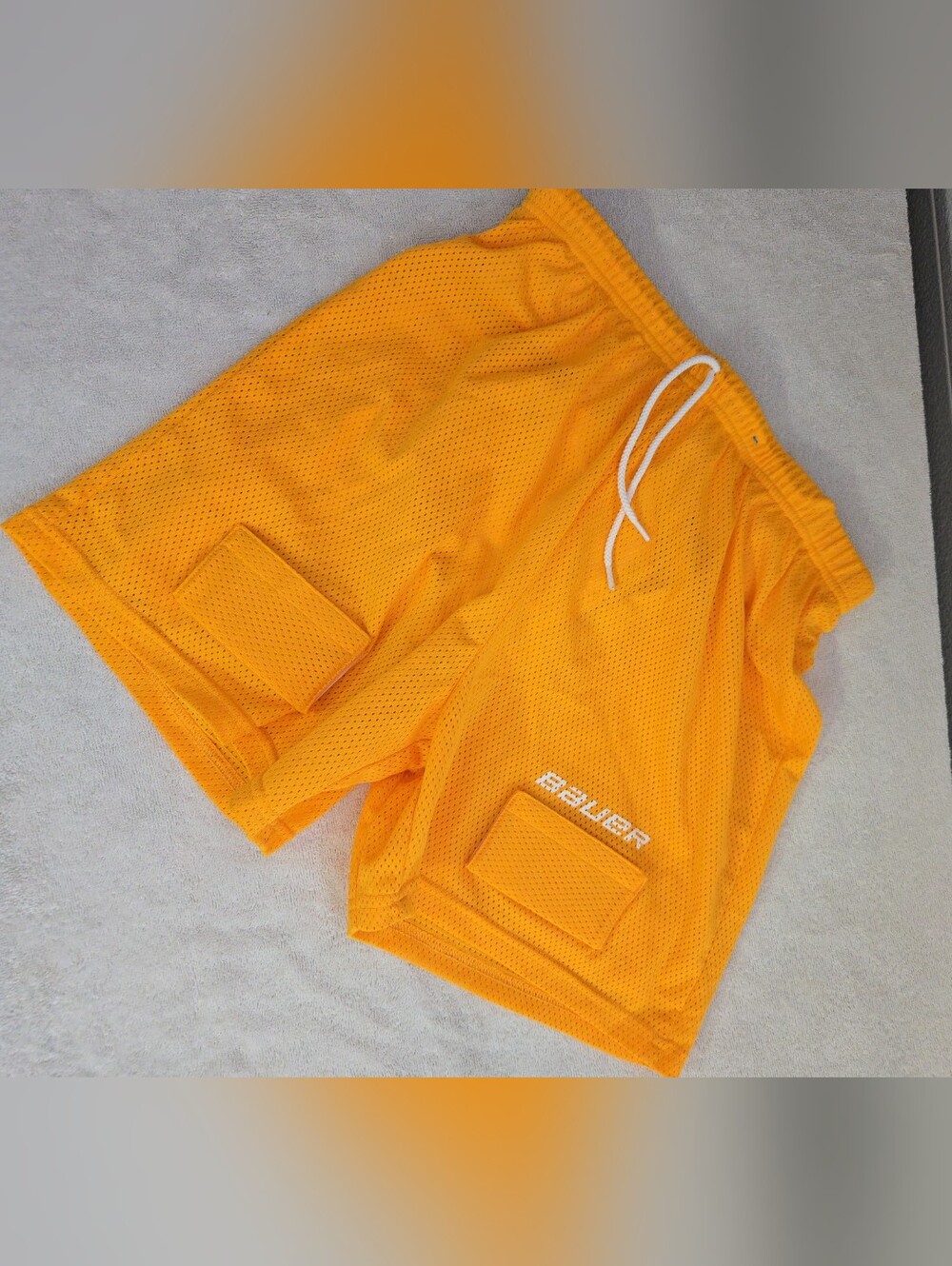 🏒Bauer Mesh Hockey Shorts, Youth XL🏒